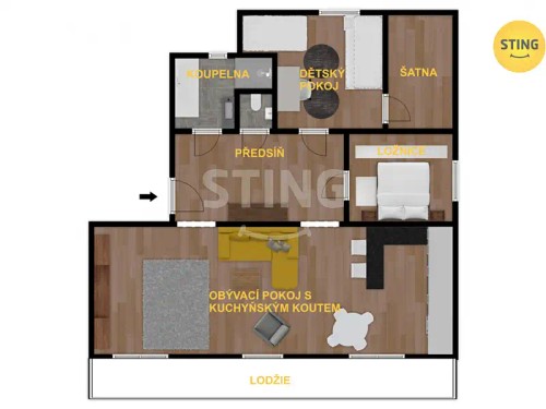 Prodej bytu 3+kk 120 m²