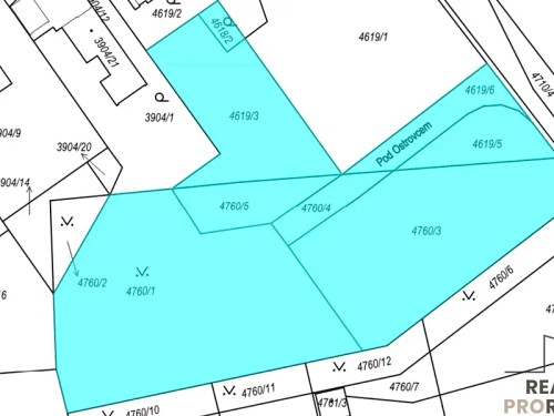 Prodej stavebního pozemku 4189 m²
