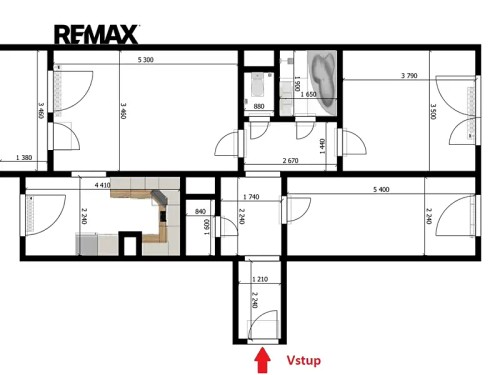 Prodej bytu 3+1 69 m²