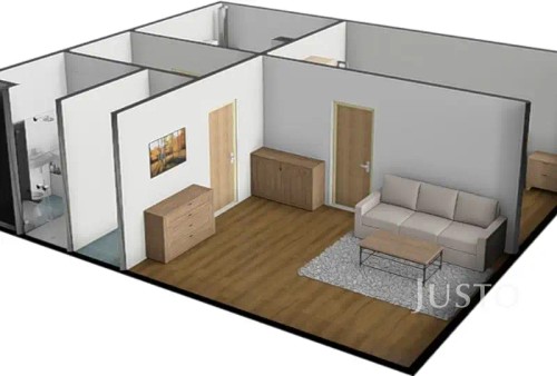 Prodaný byt 2+1 53 m²