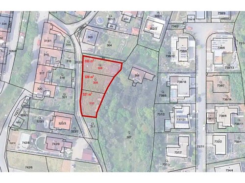 Prodej stavebního pozemku 1003 m²