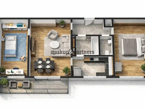 Prodej bytu 3+1 59 m²