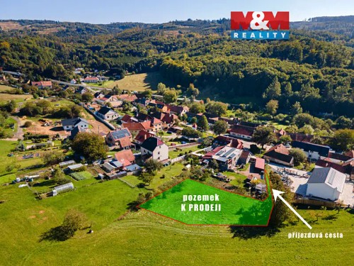 Prodej stavebního pozemku 1233 m²