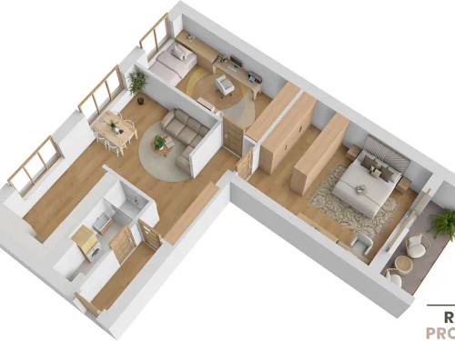 Prodej bytu 3+1 67 m²