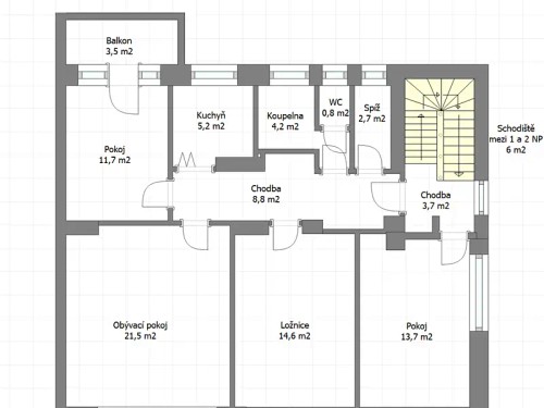 Prodej domu 265 m², pozemek 812 m²