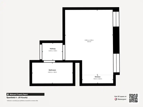 Prodej bytu 1+kk 17 m²