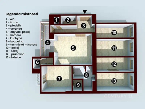 Prodej bytu 5+1 162 m²