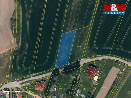 Prodej stavebního pozemku 1378 m²