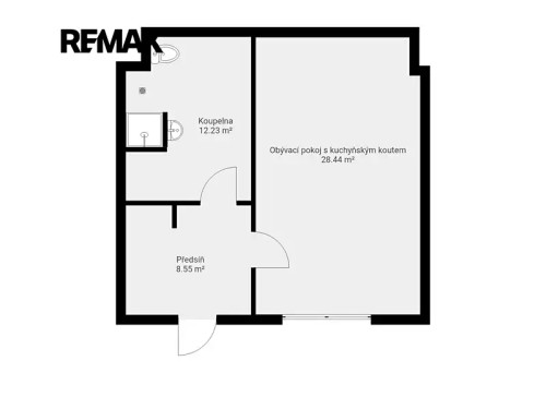 Prodej bytu 1+kk 49 m²