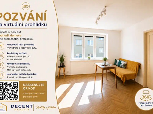 Prodaný byt 2+1 54 m²