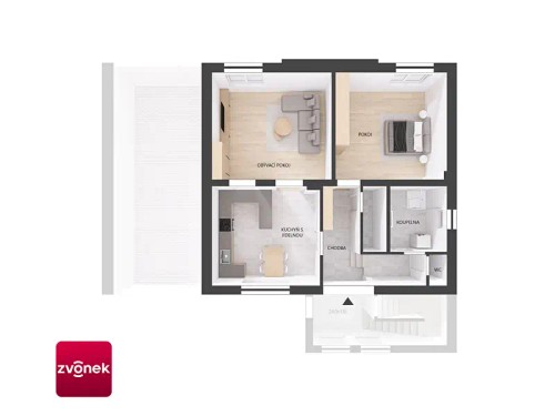 Prodej bytu 2+1 78 m²