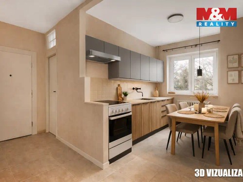 Prodaný byt 3+1 61 m²