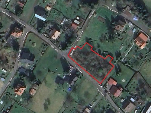 Prodej stavebního pozemku 1414 m²