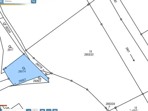 Prodej stavebního pozemku 3632 m²