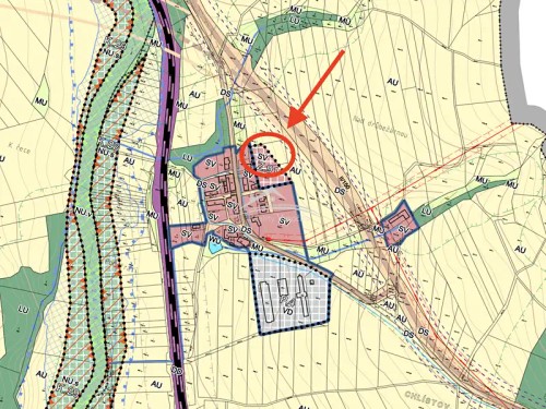 Prodej stavebního pozemku 1276 m²