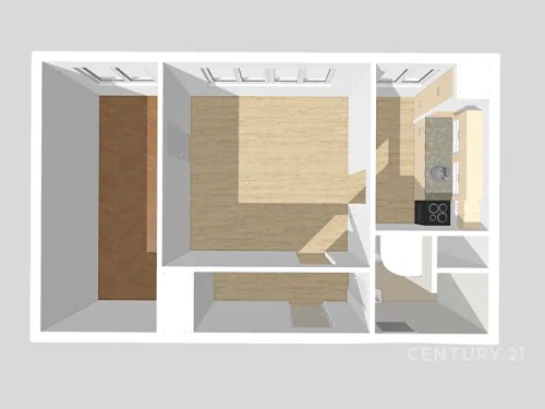 Prodej bytu 2+1 42 m²