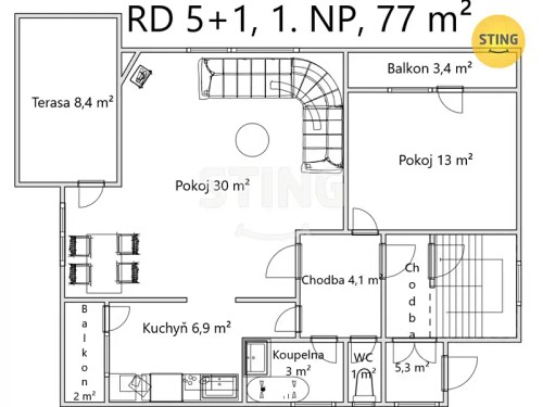 Prodej domu 208 m², pozemek 511 m²