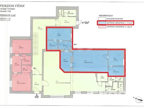 Prodej bytu 3+kk 71 m²
