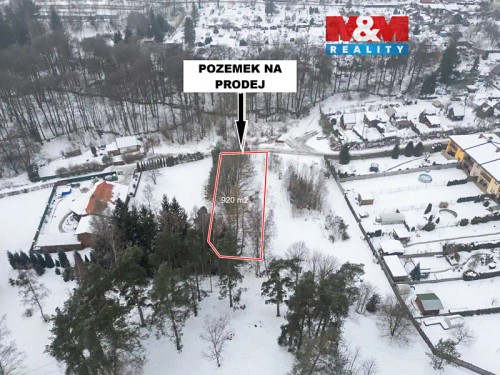 Prodej stavebního pozemku 920 m²