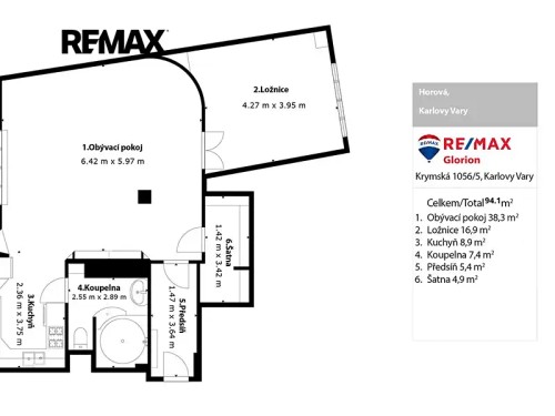 Prodej bytu 2+kk 86 m²
