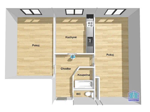 Prodaný byt 2+1 67 m²