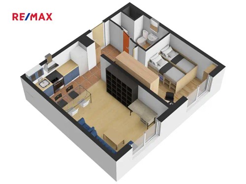 Prodaný  byt 2+kk 39 m²
