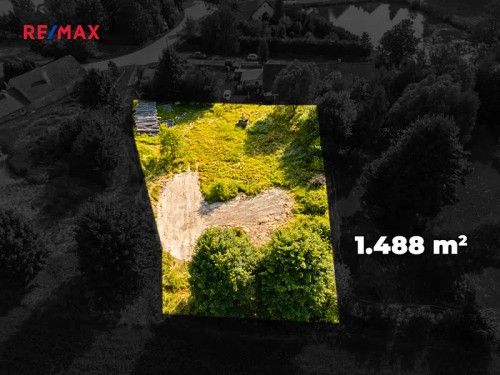 Prodej stavebního pozemku 1488 m²