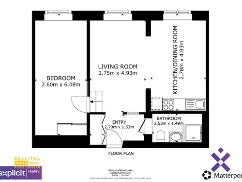 Prodej bytu 2+kk 56 m²