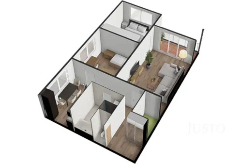 Prodaný byt 3+1 70 m²