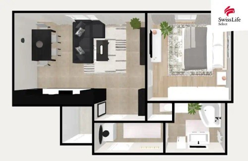 Prodaný byt 2+kk 52 m²