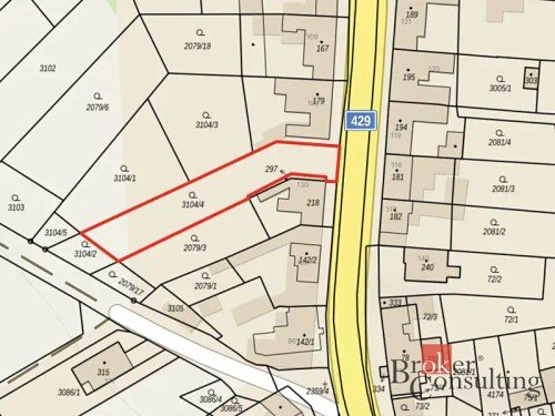 Prodej stavebního pozemku 811 m²