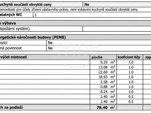 Prodej bytu 3+1 76 m²