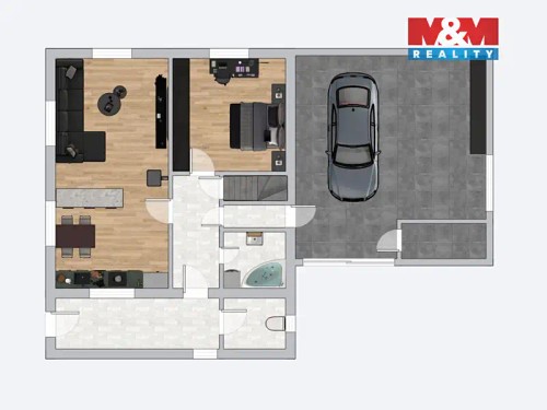 Prodaný dům 68 m², pozemek 1185 m²