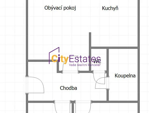 Prodej bytu 3+kk 55 m²