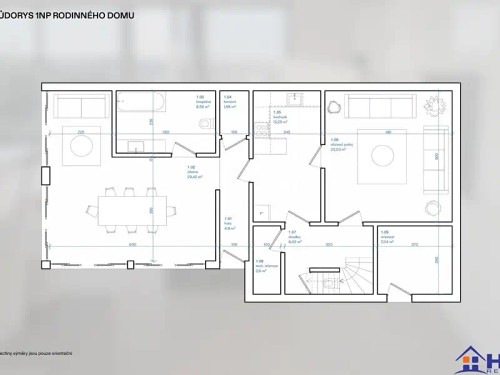 Prodej domu 295 m², pozemek 1978 m²