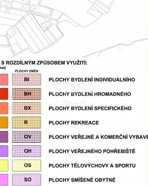 Prodej stavebního pozemku 1301 m²