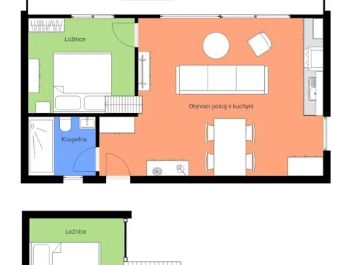 Prodej chaty 60 m², pozemek 701 m²