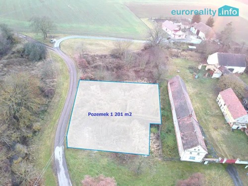 Prodej stavebního pozemku 1201 m²