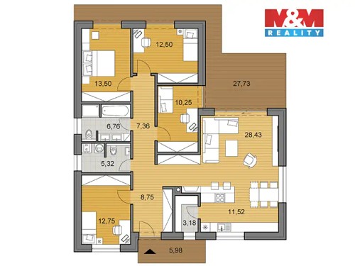 Prodej stavebního pozemku 1061 m²