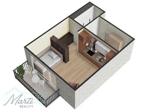 Prodej bytu 1+kk 31 m²