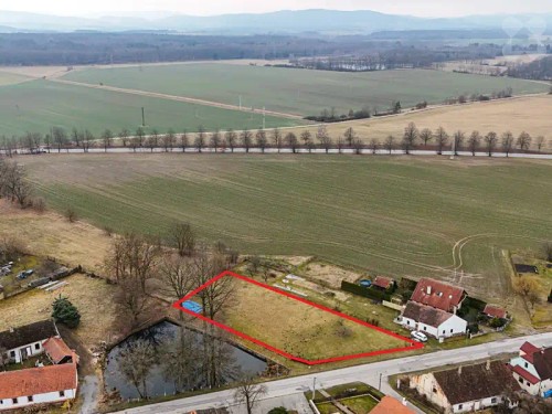 Prodej stavebního pozemku 1627 m²