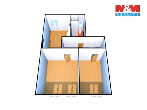 Prodaný byt 2+1 69 m²
