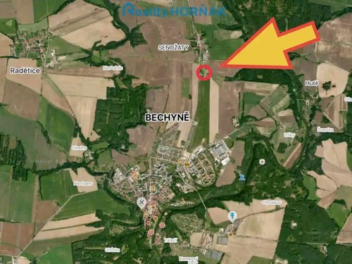 Prodej stavebního pozemku 1813 m²