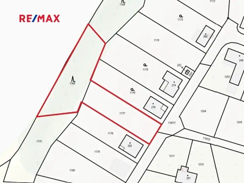 Prodej stavebního pozemku 2649 m²
