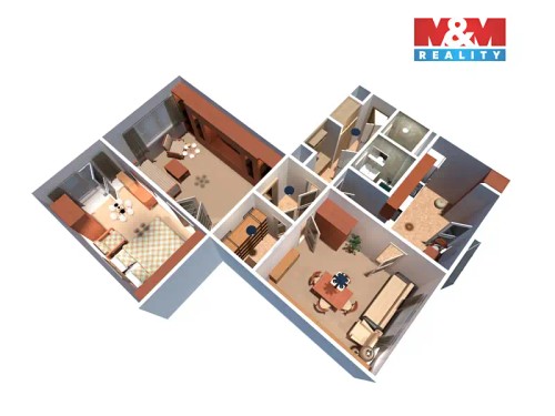 Prodaný byt 3+1 69 m²