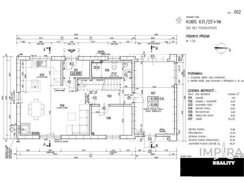 Prodej domu 110 m², pozemek 990 m²