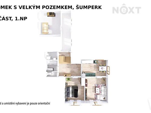 Prodej domu 250 m², pozemek 6756 m²