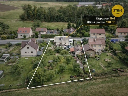 Prodej domu 190 m², pozemek 1250 m²