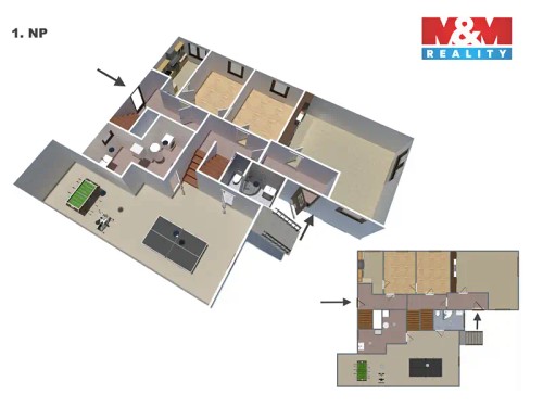 Prodej domu 300 m², pozemek 1340 m²