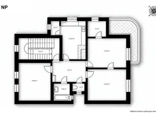 Prodej vily 429 m², pozemek 627 m²